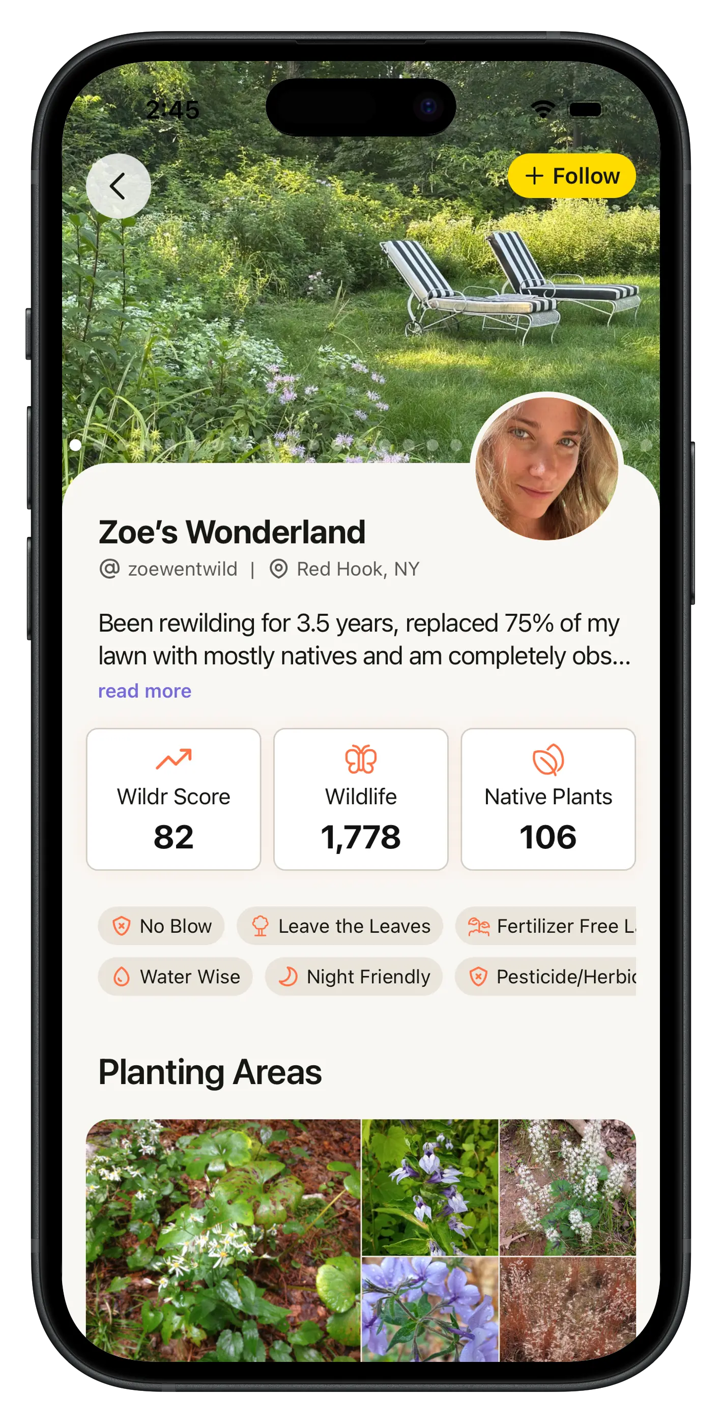 Wildr app: Get inspired